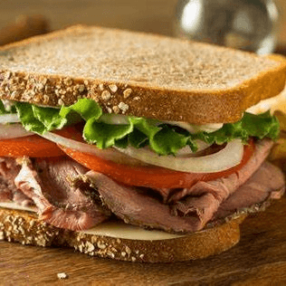 Roast Beef Sandwich.