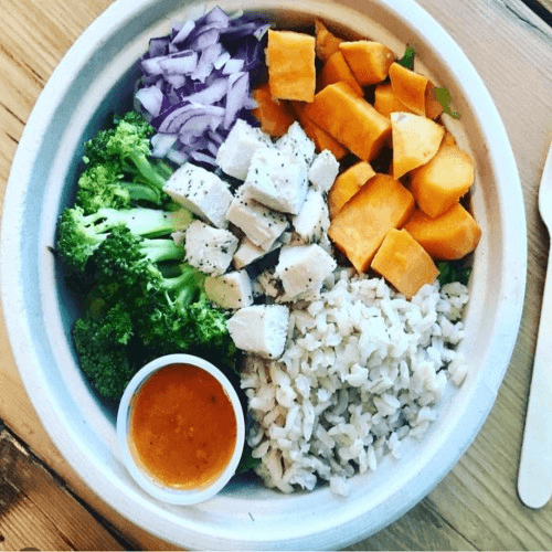 Chicken + Veggies Bowl