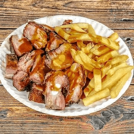 Half Pan Turkey Tips.