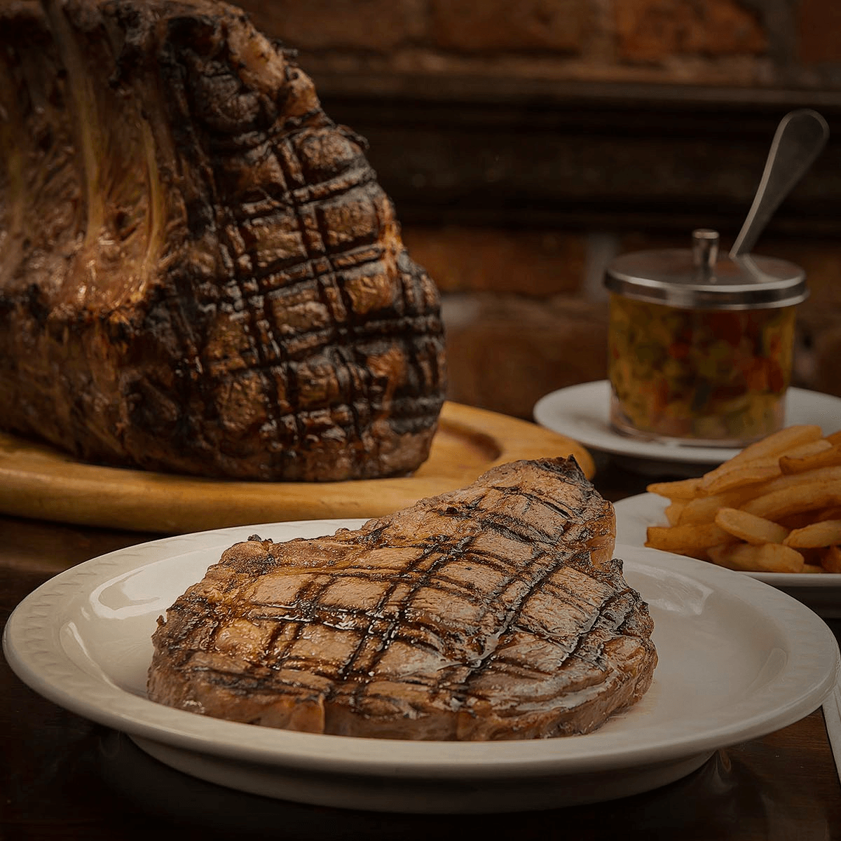 U.S.D.A Prime Bone in Loin Strip 30 Oz (Dry Aged).