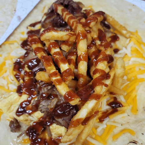 Brisket Breakfast Burrito