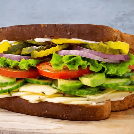 Veggie Tale Sandwich.