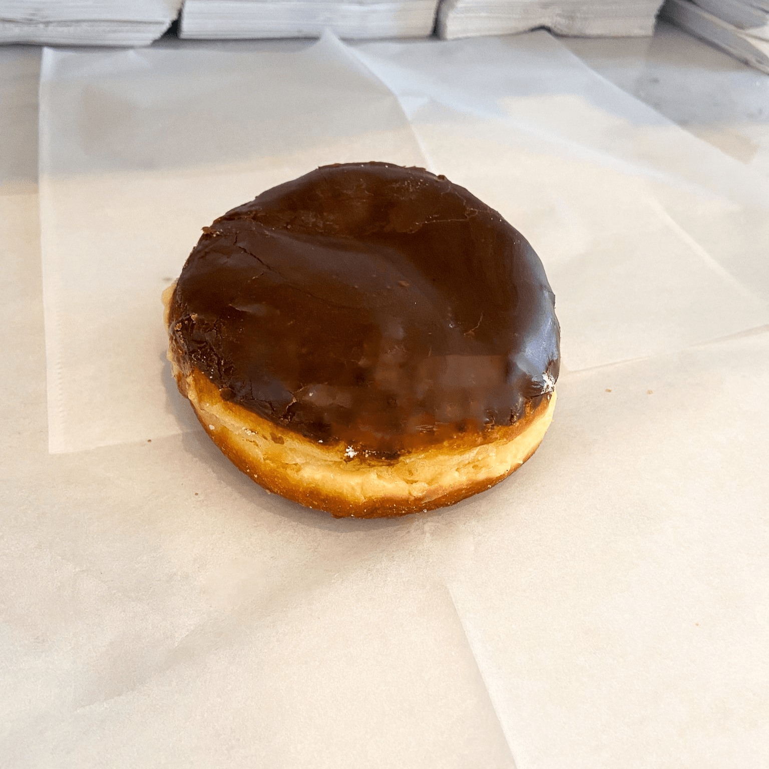 Custard Filled Donut.