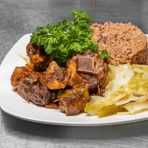 Savory Braised Oxtail Meal (One Size).