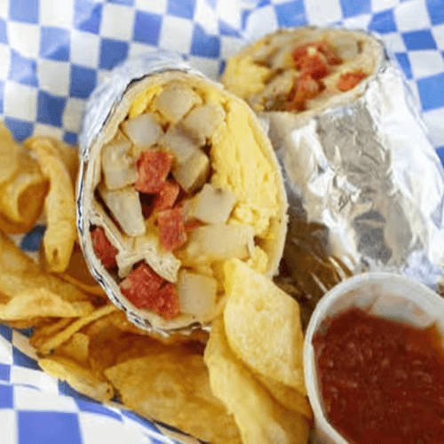 Local Bomber (Breakfast Burrito).