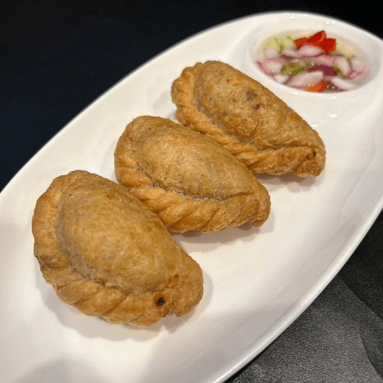 Vegetarian Curry Puff.