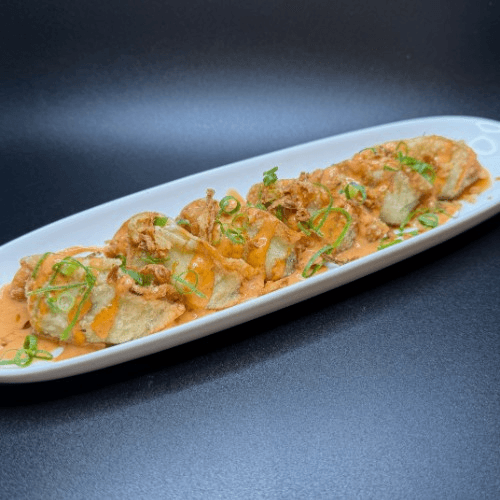 G. Spicy Mayo Crispy Gyoza.