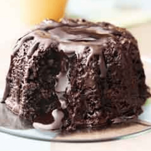 Volcano Chocolate Cake
