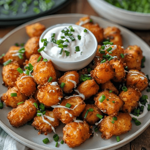 Sour Cream & Chive Tater Tots