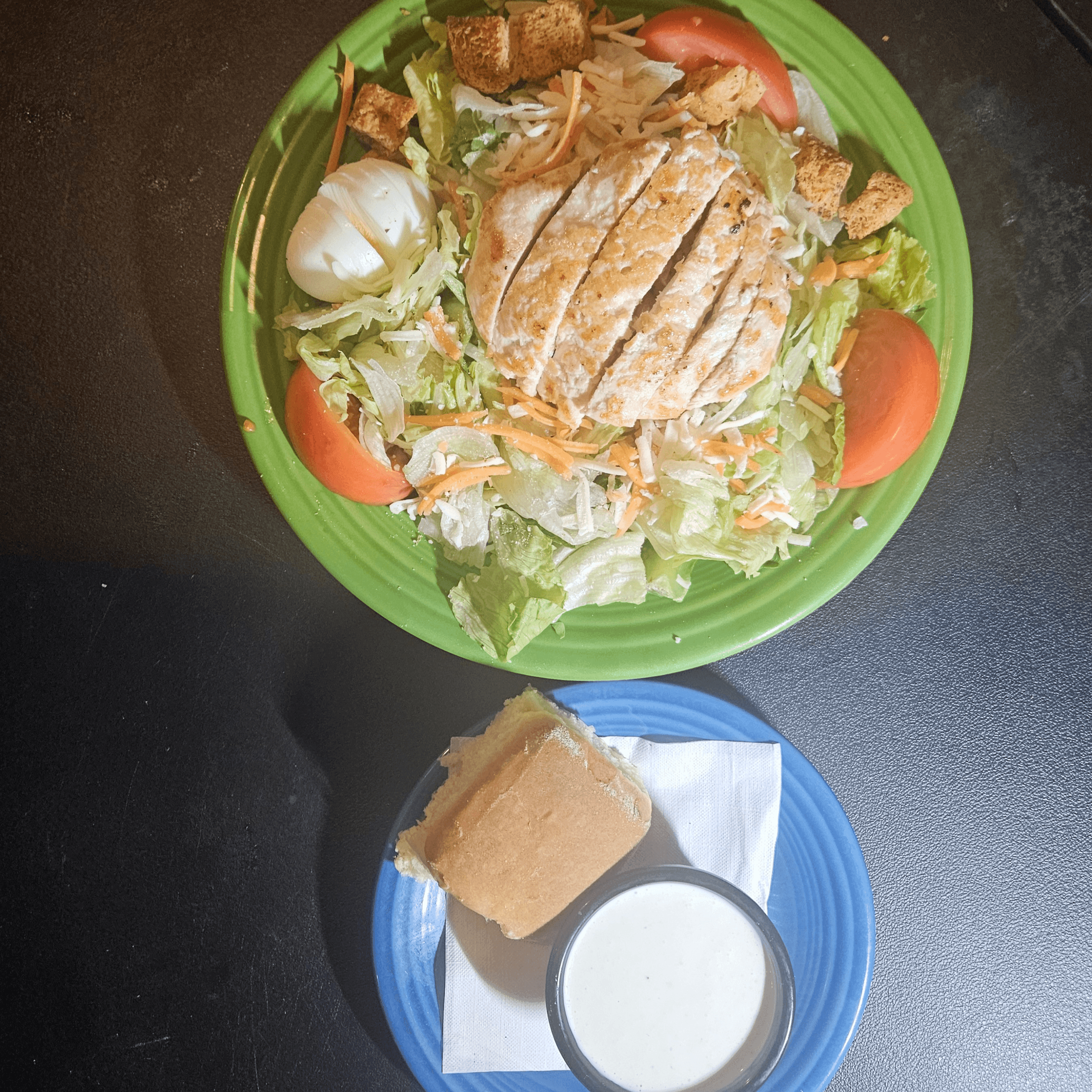 Grilled Chicken Chef Salad.