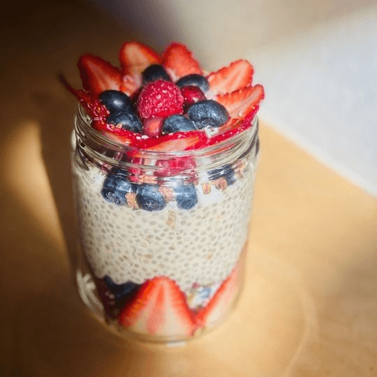 Organic Chia Pudding Bowl.