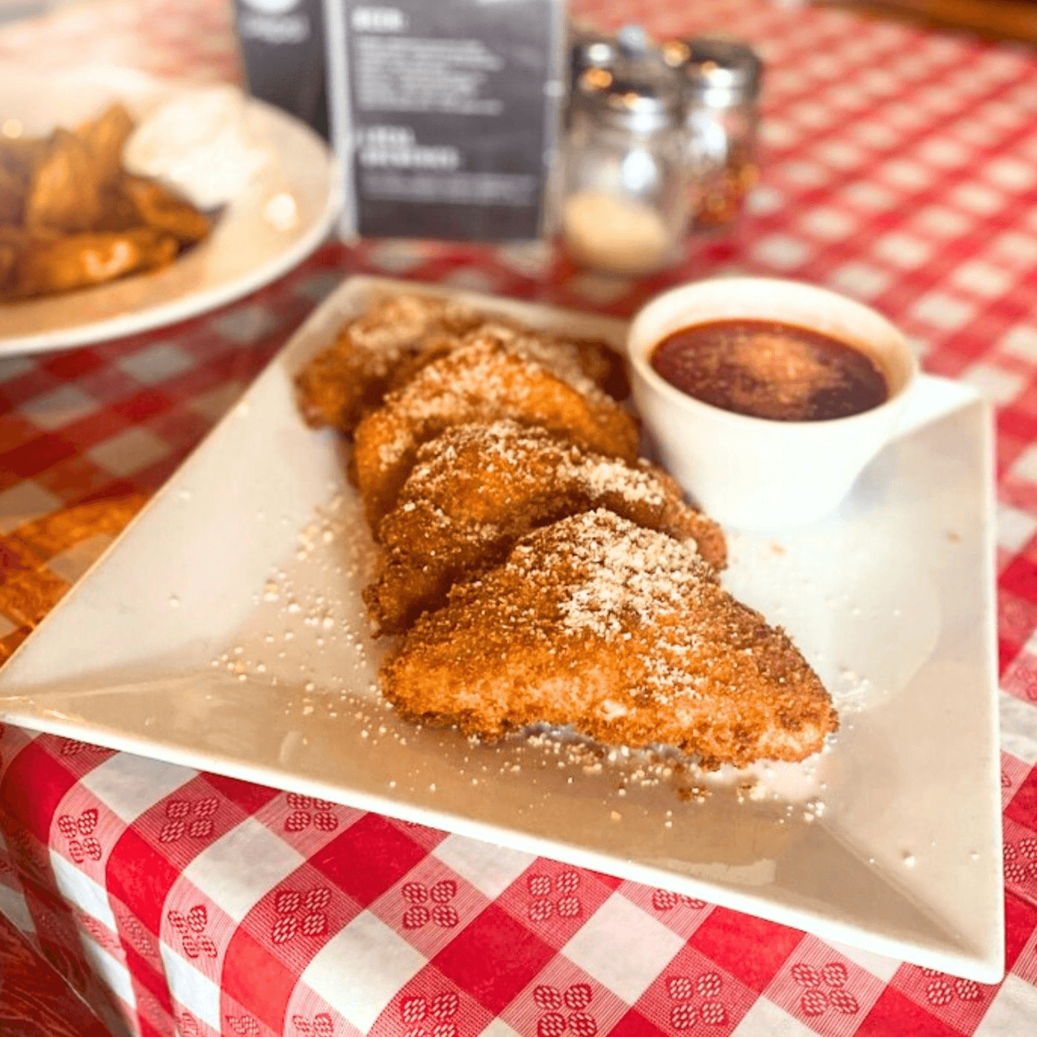 Mozzarella Triangles.