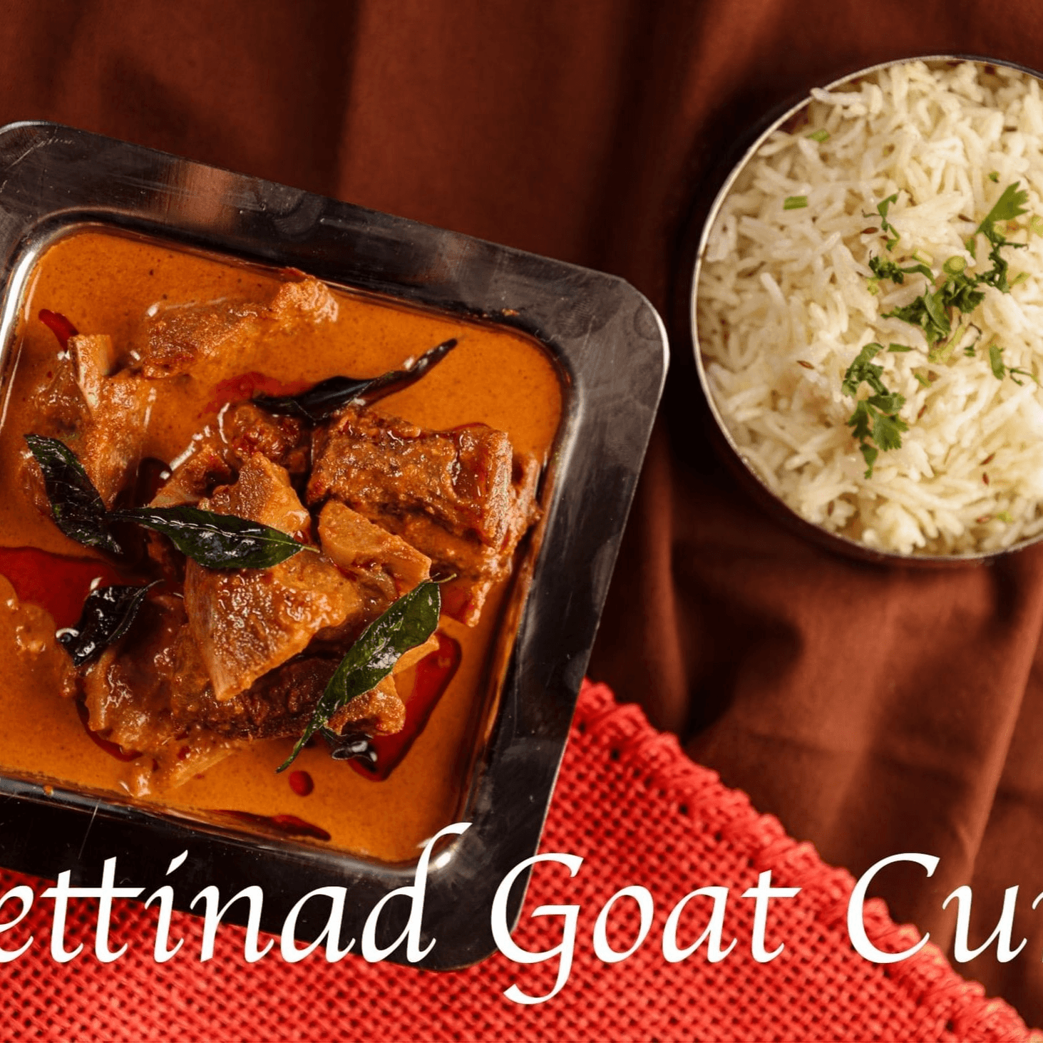 Chettinad Goat Curry.