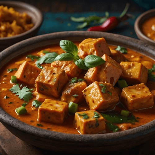Matar Paneer.