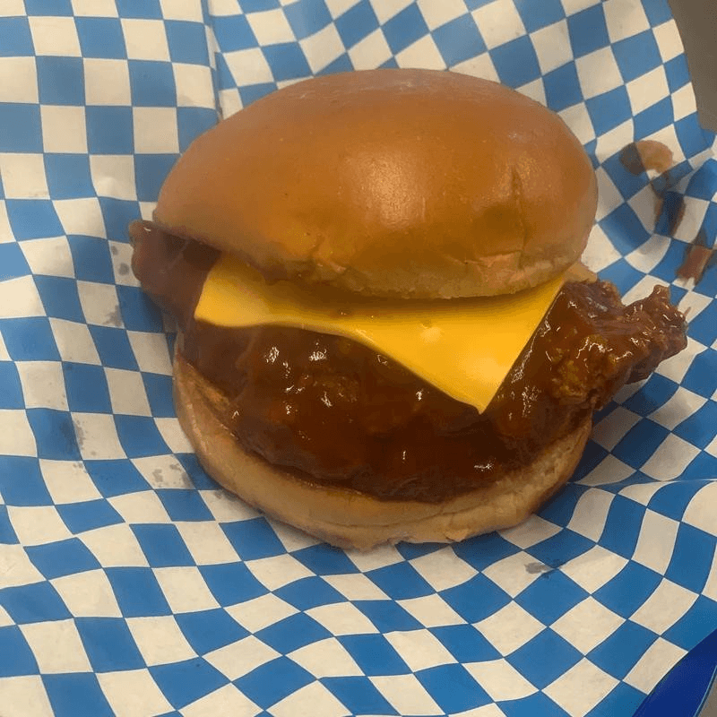 Char Chicken Sandwich.