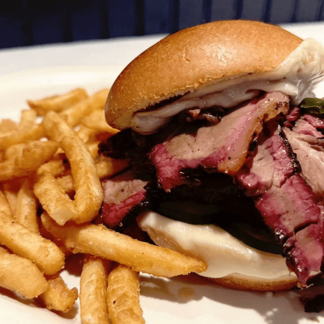 Brisket Sandwich.