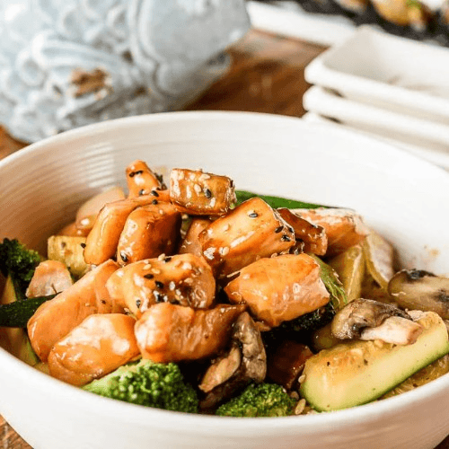 Salmon Bowl LUNCH.