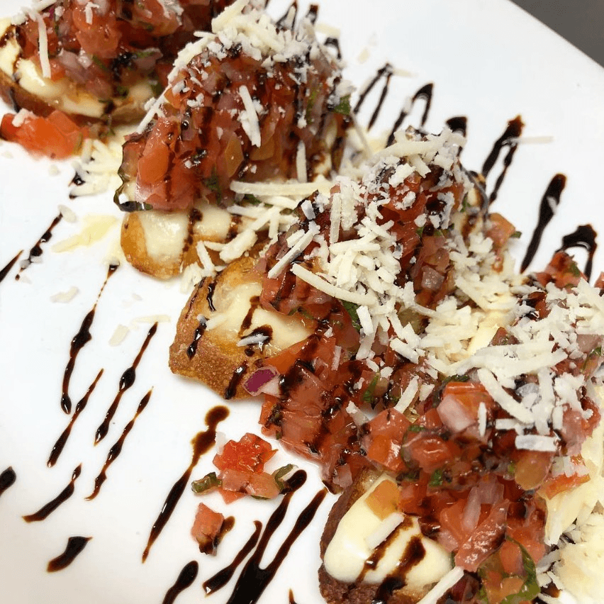 Fresh Tomato & Basil Bruschetta.