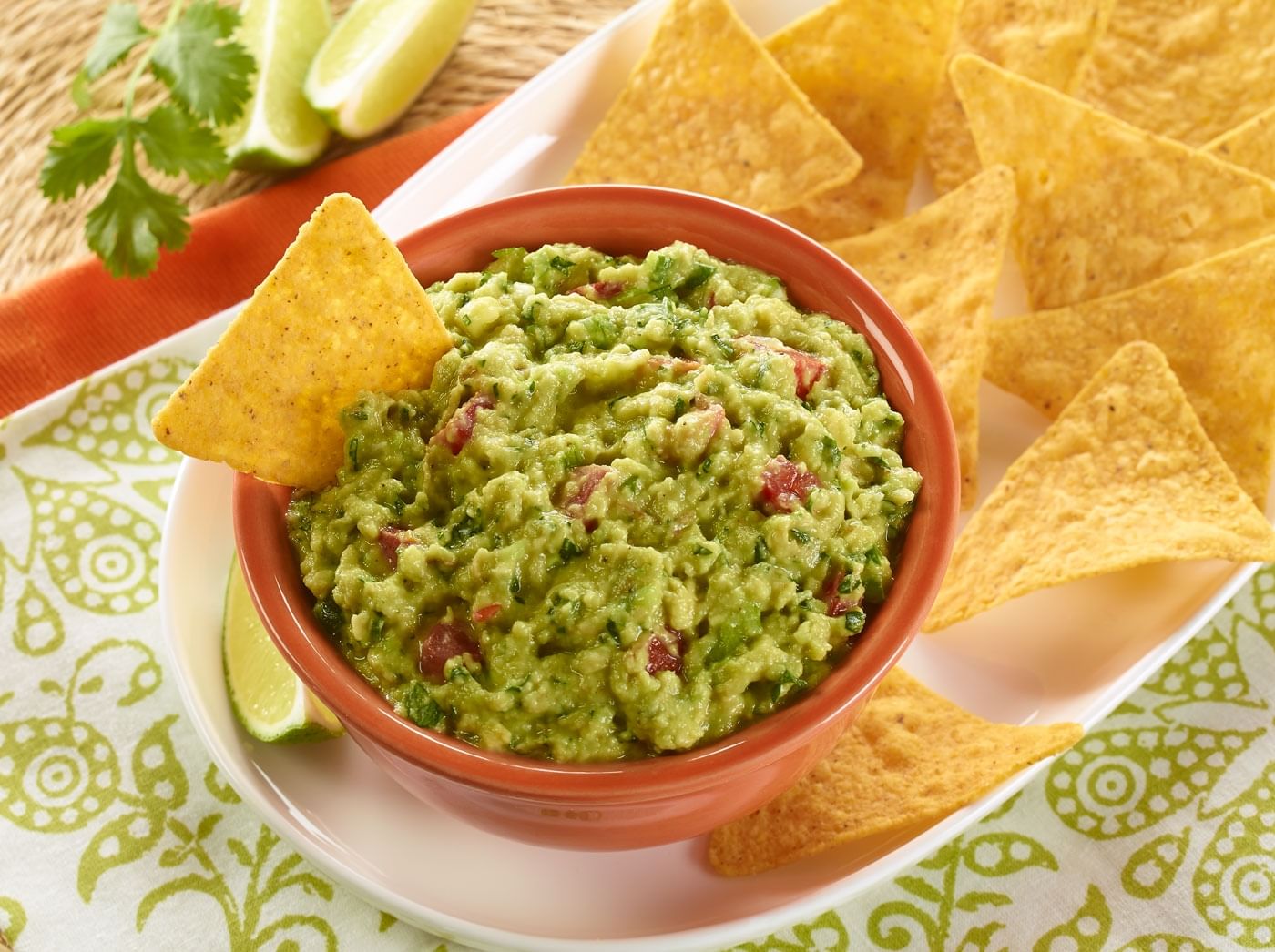 Guacamole and Chips.