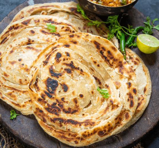 Lachha Paratha.