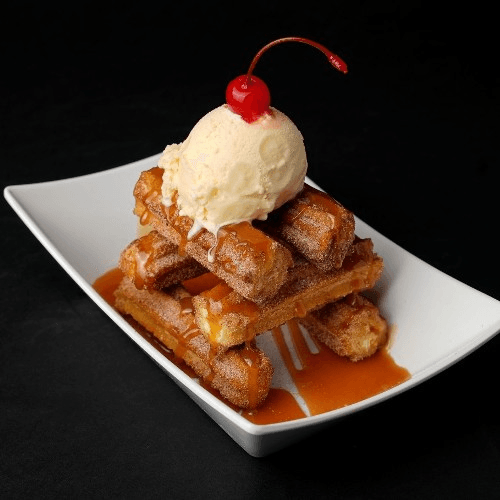 Churro Con Nieve.