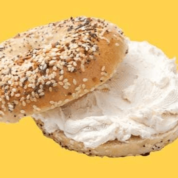 Cream Cheese Bagel.