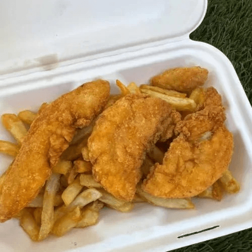 Chicken Tenders Meal.