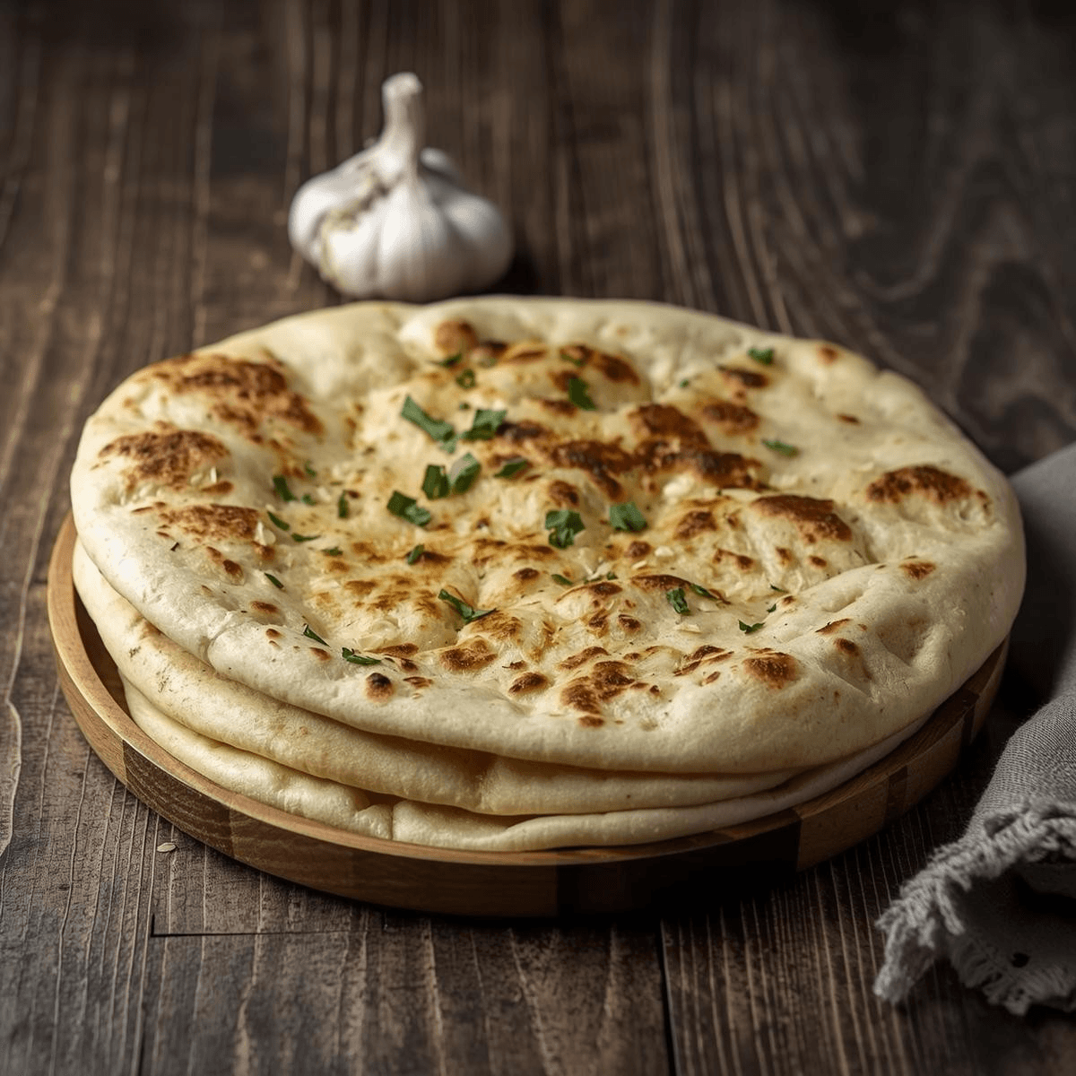 Garlic Naan.