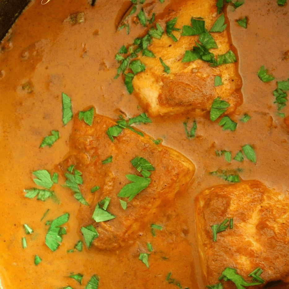 Salmon Vindaloo.