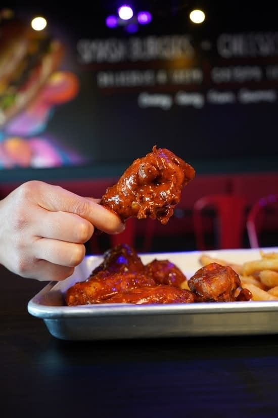 Chicken Wings and Fries - 12pc.