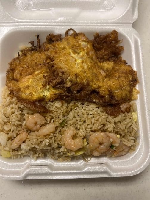 Shrimp Egg Foo Young.