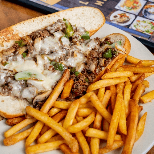 Philly Cheese Steak Sandwich