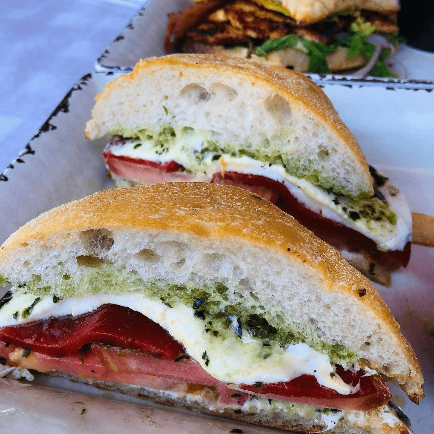 Caprese Sandwich.