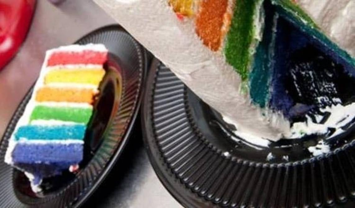 Rainbow Cake.