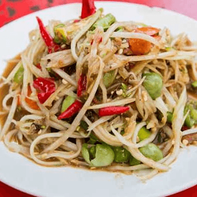 THAI STYLE FRIED NOODLES VEG.