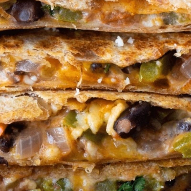 Smoked Meat Quesadilla Chicken.