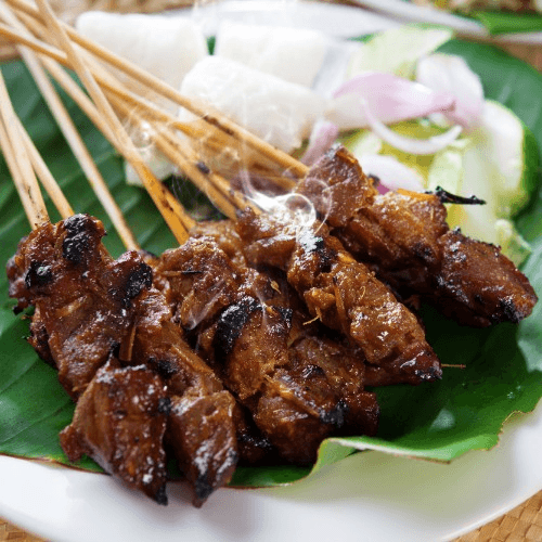 Satay (Chicken or Beef).