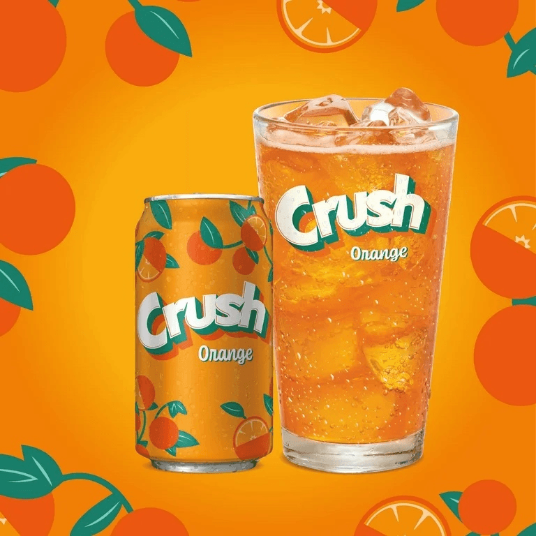 Crush - Orange - Soft Drink.