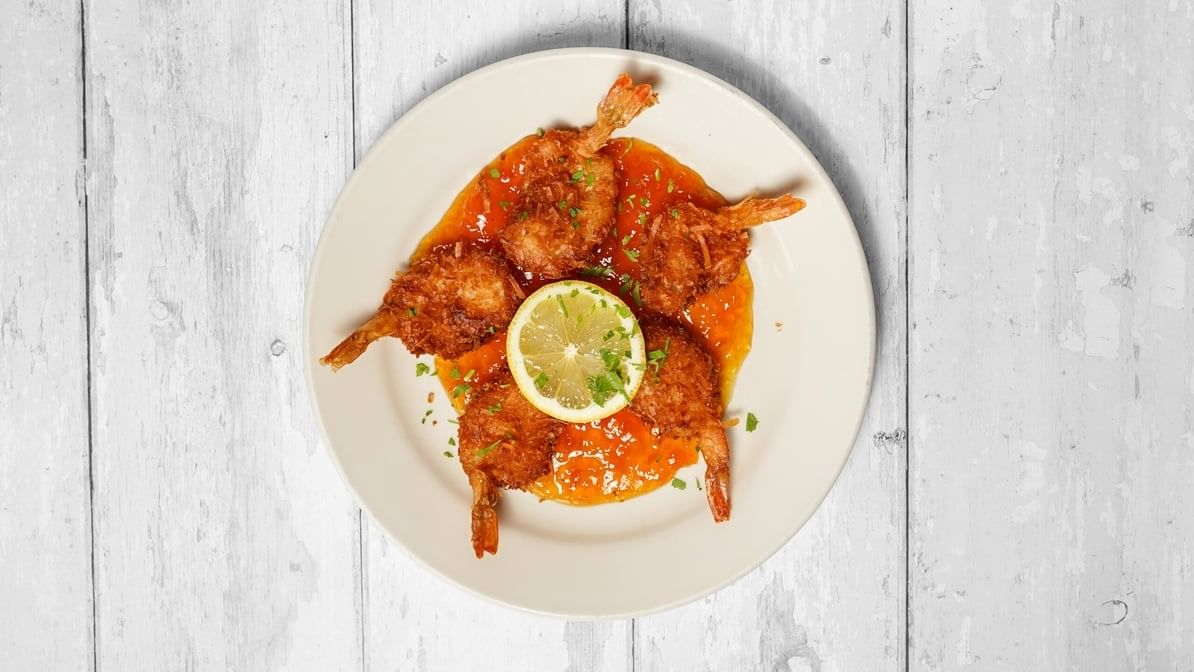 Coconut Shrimp.