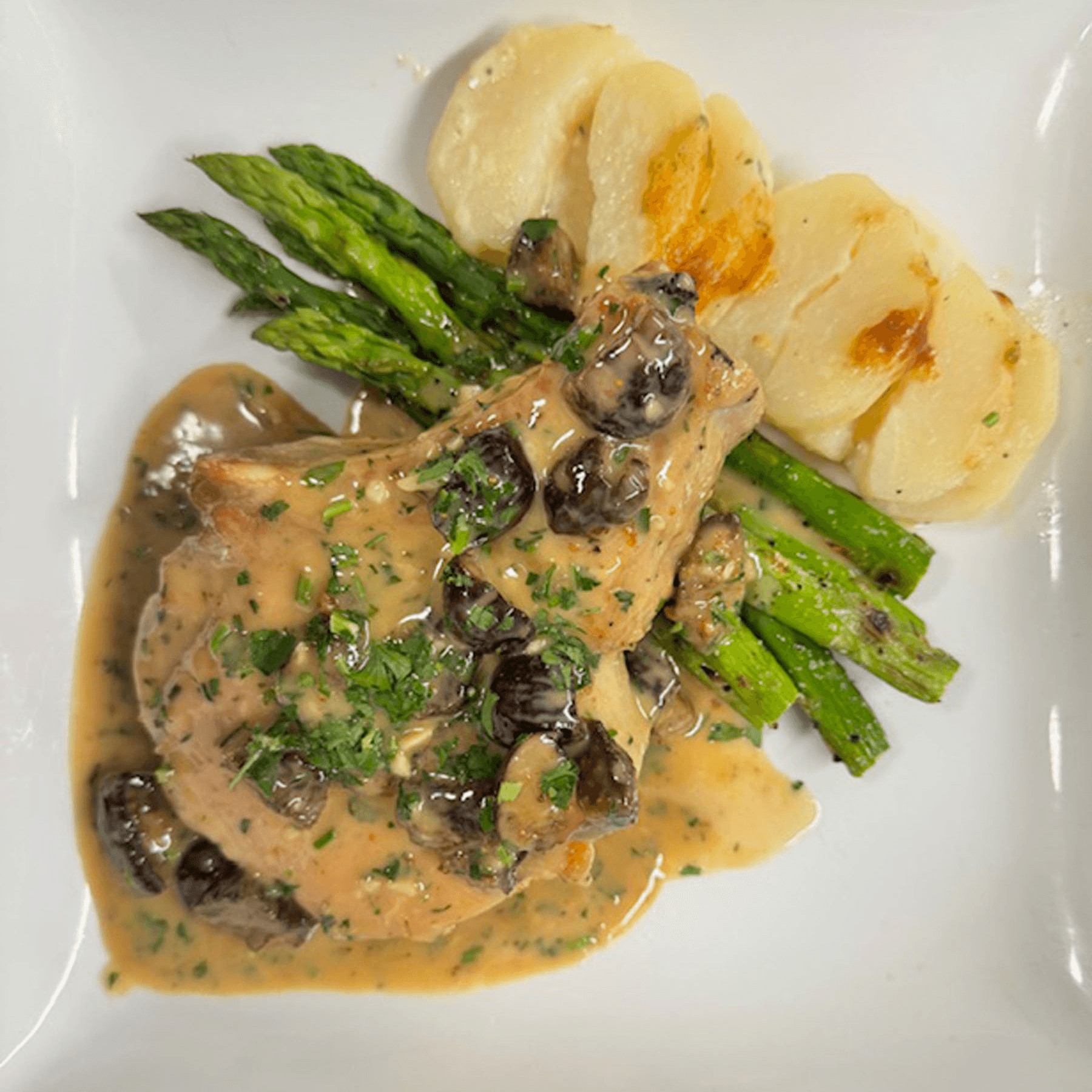 Maiale al forno Speciale del Giorno.