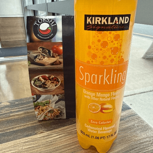 Bottled Sparkling Drinks.