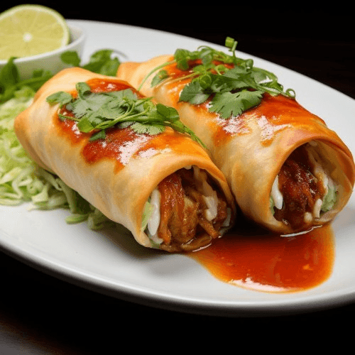 Seafood Chimichanga.