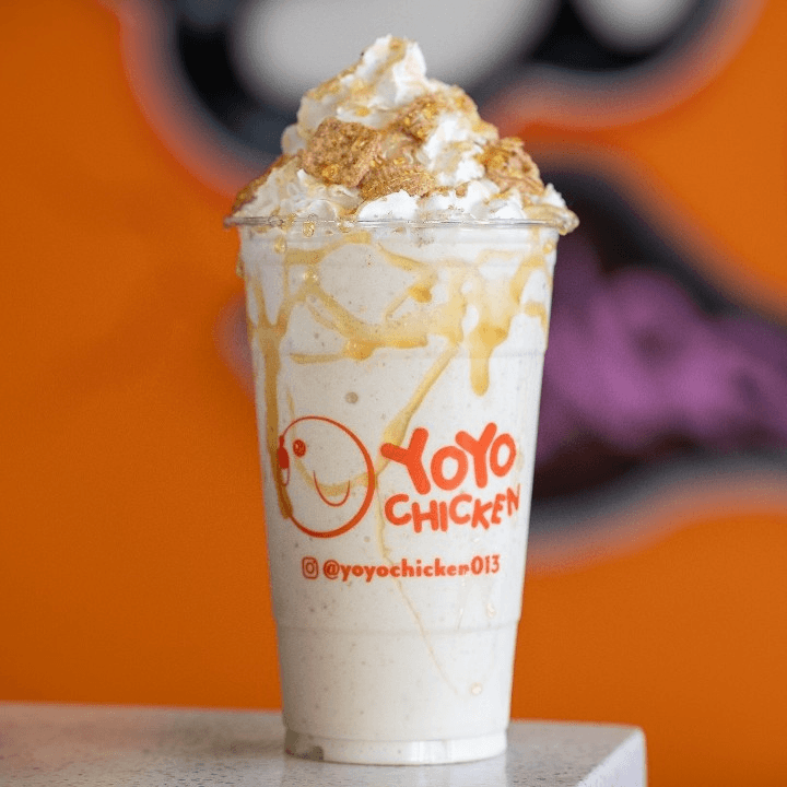 Cinnamon Crunch Milkshake.