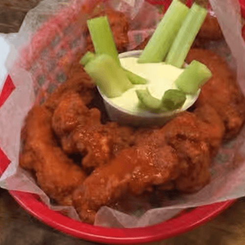 Buffalo Finger Dinner.