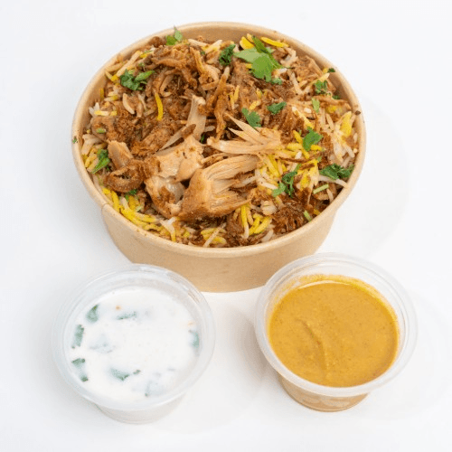 Jackfruit Dum Biryani.