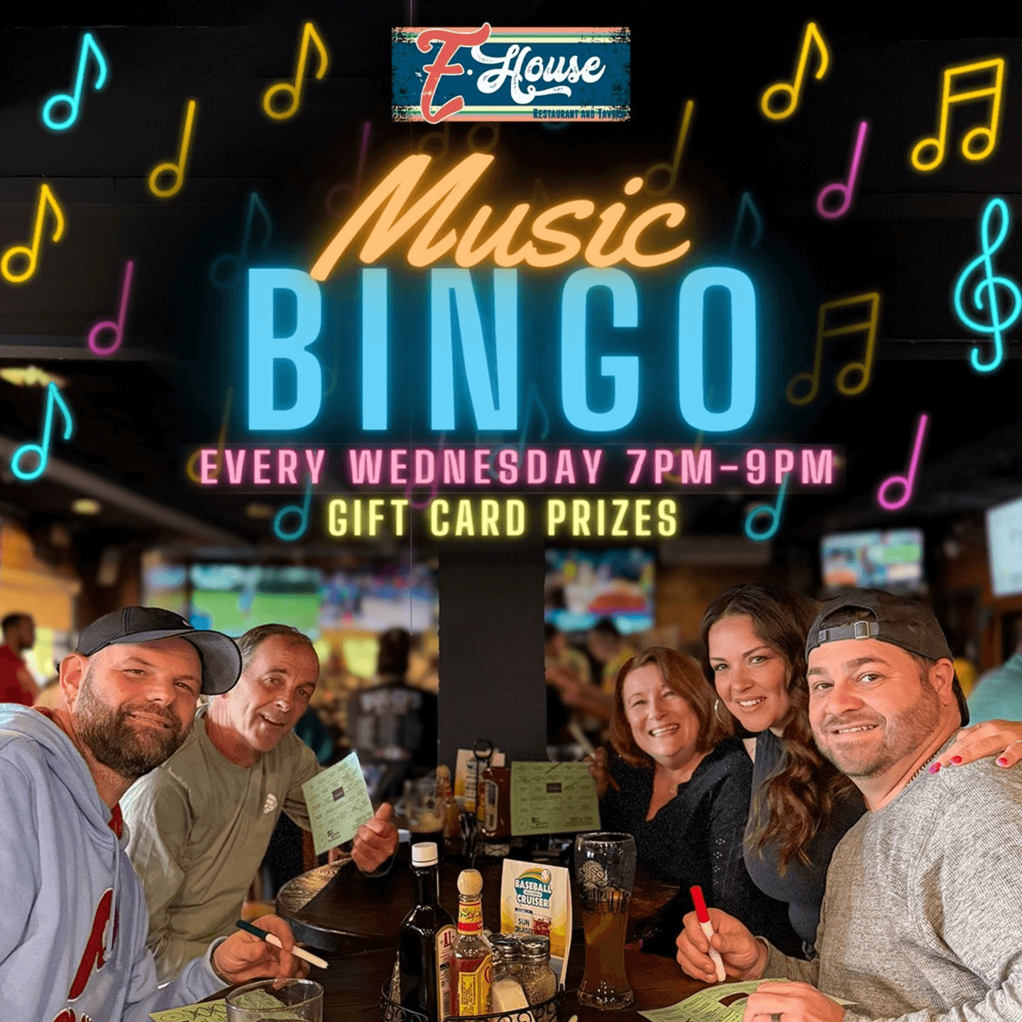 Every Wednesday: Music Bingo