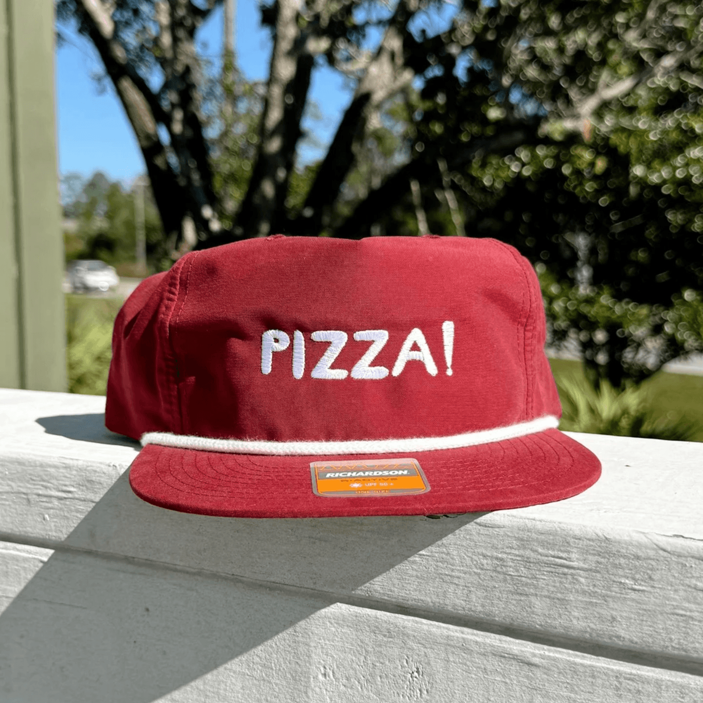 Pizza Hat – Crimson