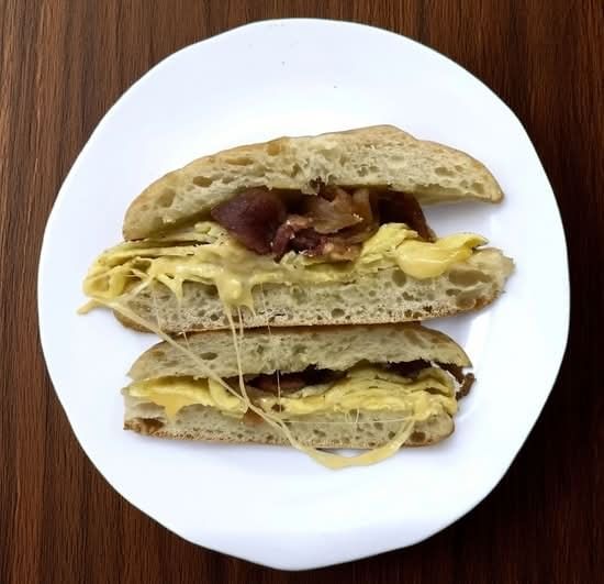 Bacon's Really Gouda with Eggs "BOGO".