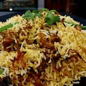 Chilly Chicken Biryani.