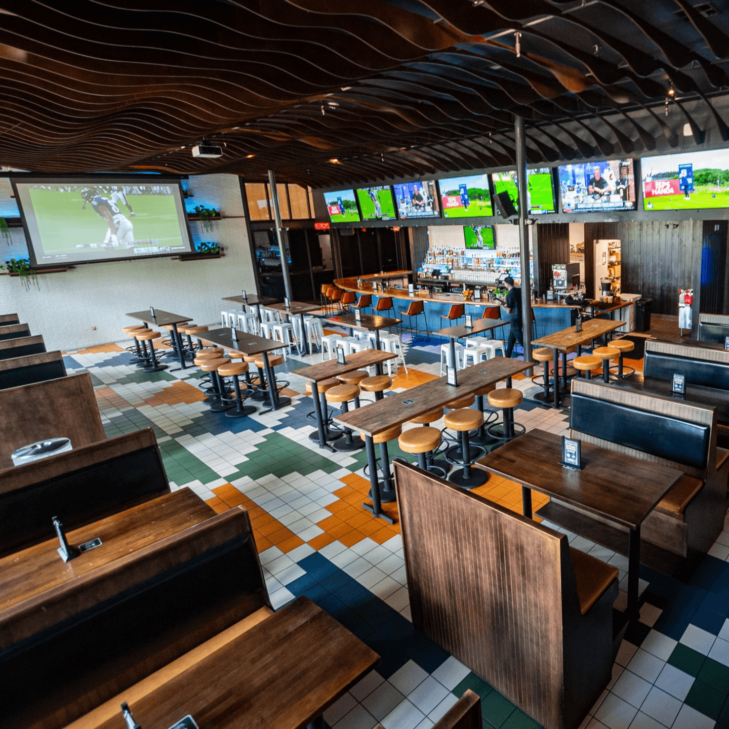 Catch the Game, Play a Round, or Just Hang Out